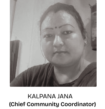 Professional profile photo of a woman for community coordinator role